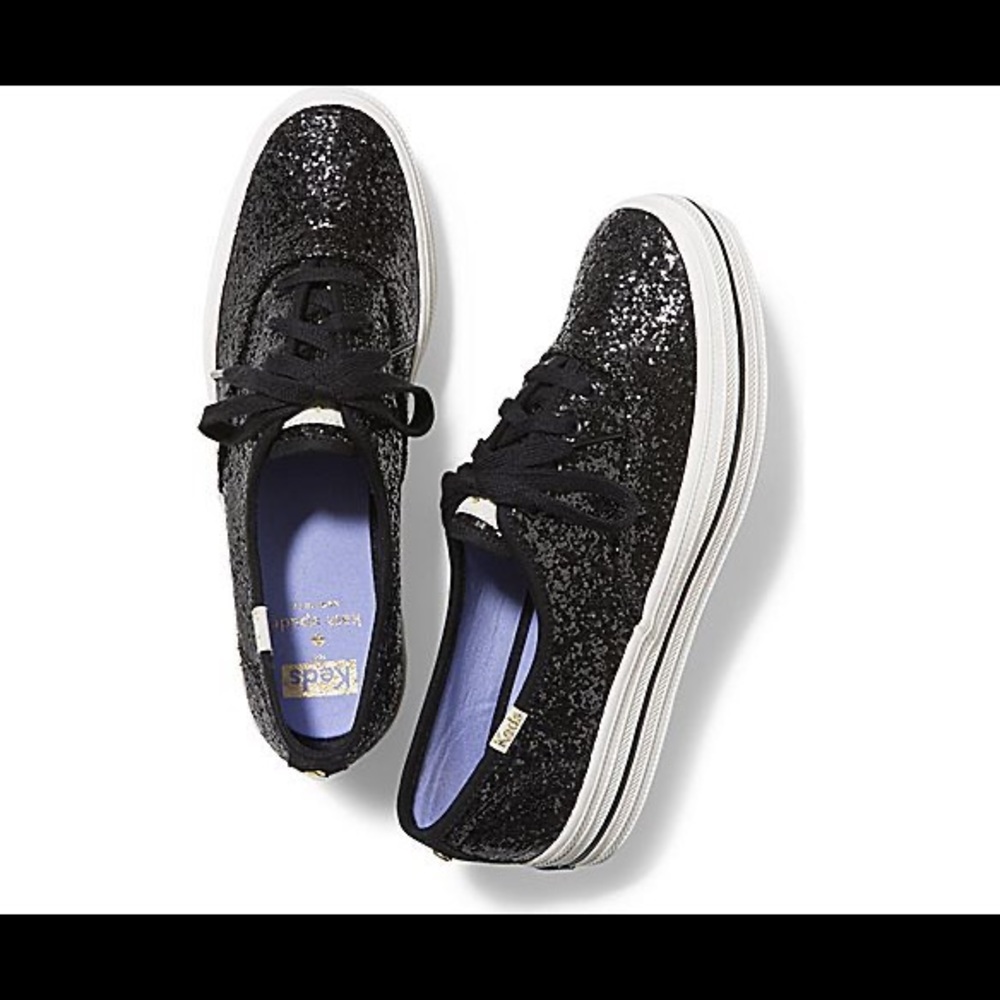 Keds x Kate Spade New York Triple Glitter Sneakers